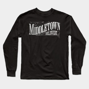 Vintage Middletown, DE Long Sleeve T-Shirt